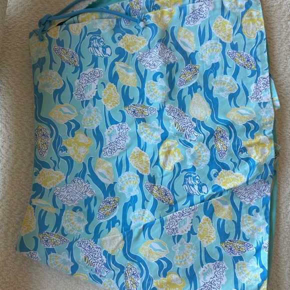 Key West Skort Skirt 🏝️🐚 Blue Seashell Print - Picture 1 of 5